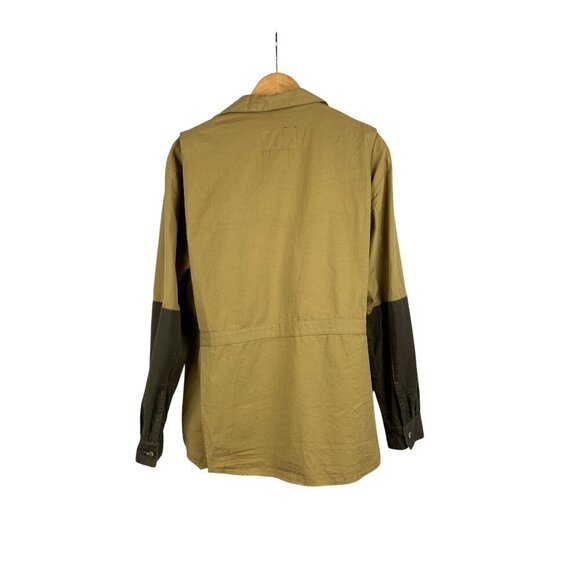 Orvis Mens Khaki & Olive Shooting Jacket L 100% Cotton - Picture 2 of 5